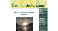 Desktop Screenshot of diegesundheitsberatung.com